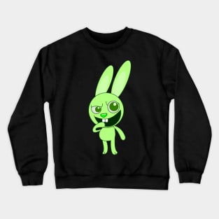 Crazy and Evil Rabbit/Bunny Animal Crewneck Sweatshirt